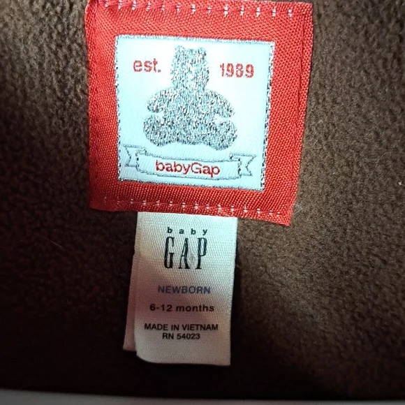 GAP Red Kids Sleep Sack For Carseat 6-9 Months - Picture 6 of 8